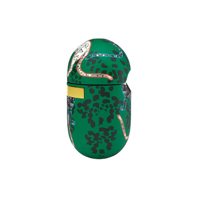 【AirPods Pro(第1世代) ケース】Green Leopard Caseサブ画像