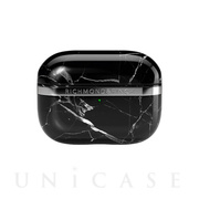 【AirPods Pro ケース】Black Marble Case