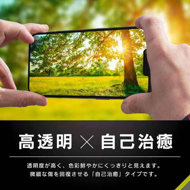 【iPhone13 mini フィルム】衝撃吸収 自己治癒 TPU 画面保護フィルム 高透明サブ画像