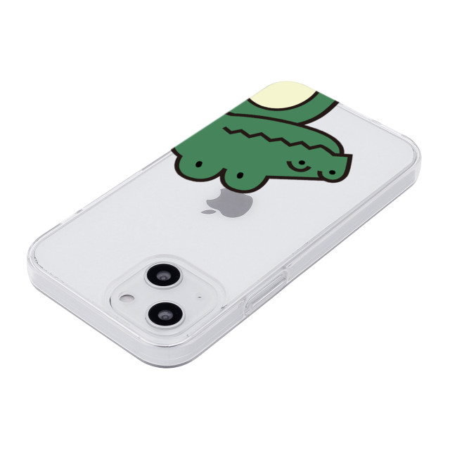 【iPhone13 mini ケース】ソフトクリアケース (ワニ)サブ画像