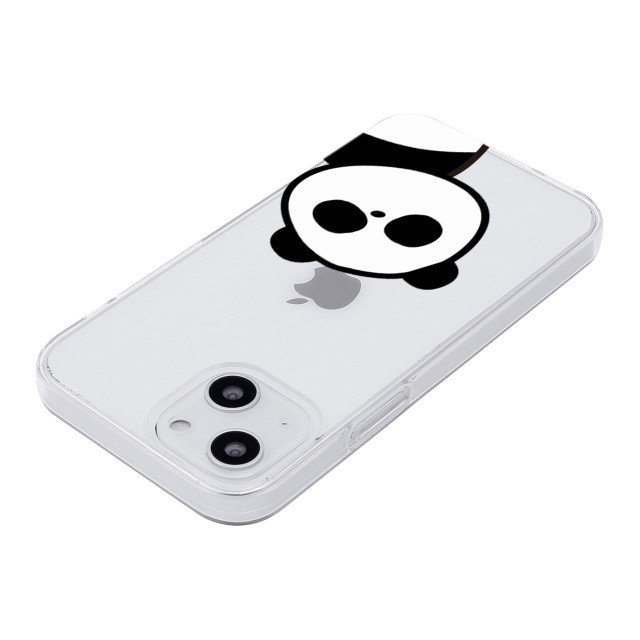 【iPhone13 mini ケース】ソフトクリアケース (パンダ)サブ画像
