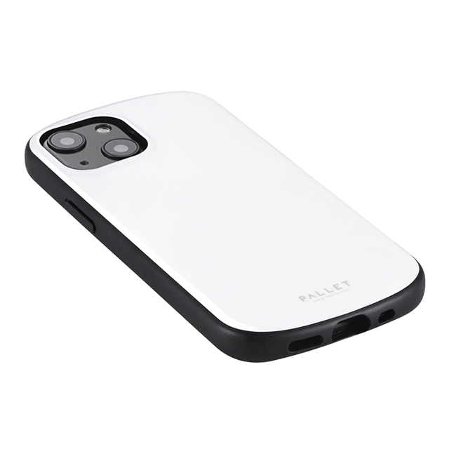 【iPhone13 mini ケース】超軽量・極薄・耐衝撃ハイブリッドケース「PALLET AIR」 (ホワイト)サブ画像