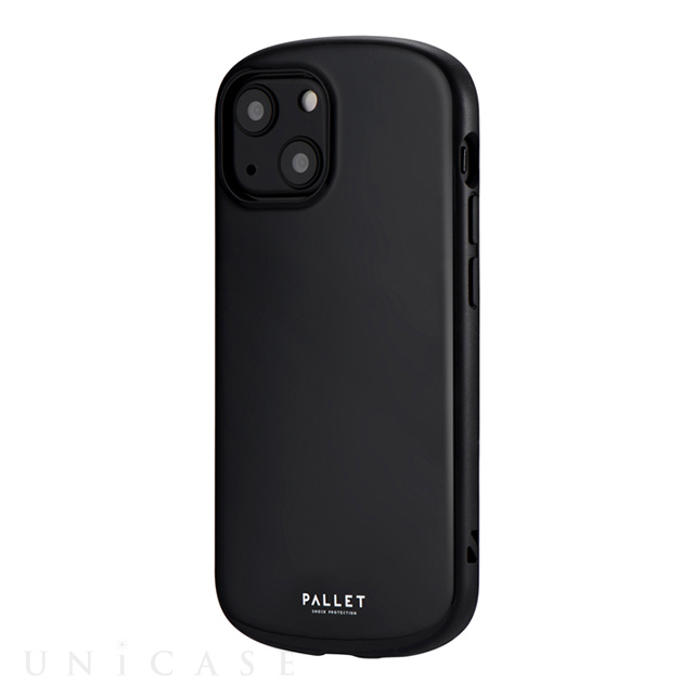 【iPhone13 mini ケース】超軽量・極薄・耐衝撃ハイブリッドケース「PALLET AIR」 (ブラック)
