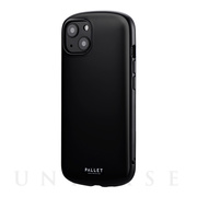 【iPhone13 ケース】超軽量・極薄・耐衝撃ハイブリッドケース「PALLET AIR」 (ブラック)