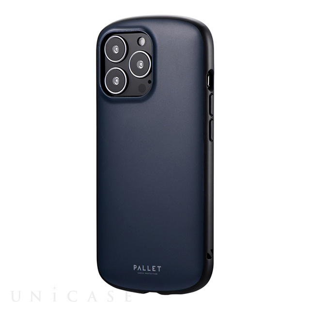 【iPhone13 Pro ケース】超軽量・極薄・耐衝撃ハイブリッドケース「PALLET AIR」 (マットダークグレー)