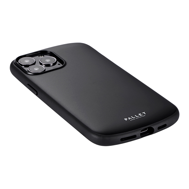 【iPhone13 Pro Max ケース】超軽量・極薄・耐衝撃ハイブリッドケース「PALLET AIR」 (マットブラック)サブ画像