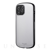 【iPhone13 Pro Max ケース】超軽量・極薄・耐衝撃ハイブリッドケース「PALLET AIR」 (マットシルバー)