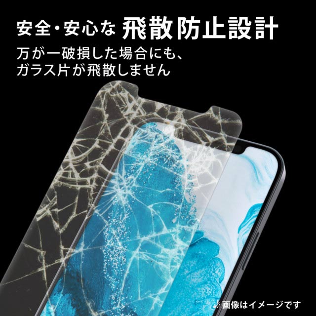【iPhone13/13 Pro フィルム】ガラスフィルム/極薄/0.15mm/ブルーライトカットサブ画像