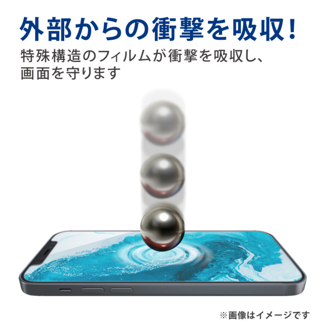 【iPhone13/13 Pro フィルム】ガラスフィルム/ZEROSHOCK/ゴリラ/0.21mmサブ画像