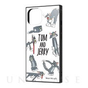 【iPhone13 ケース】トムとジェリー/耐衝撃ハイブリッドケース KAKU (おかしなトム2)