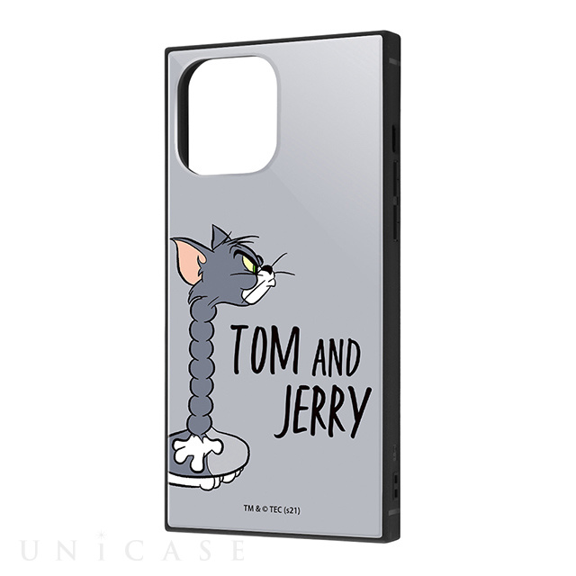 【iPhone13 Pro Max ケース】トムとジェリー/耐衝撃ハイブリッドケース KAKU (おかしなトム1)
