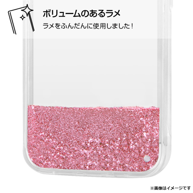 【iPhone13 ケース】ルーニー・テューンズ/ラメ グリッターケース (LOVE)サブ画像