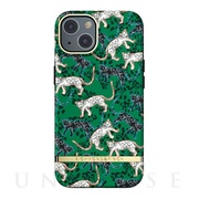 【iPhone13 ケース】Green Leopard