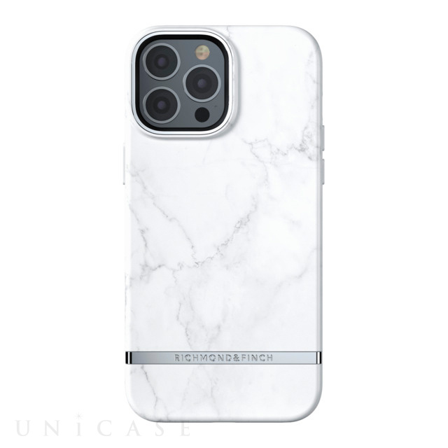 【iPhone13 Pro Max ケース】White Marble