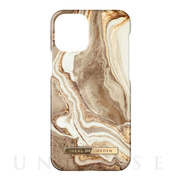 【iPhone13 mini ケース】Fashion Case (Golden Sand Marble)