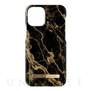 【iPhone13 mini ケース】Fashion Case (Golden Smoke Marble)