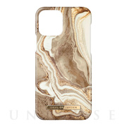 【iPhone13 ケース】Fashion Case (Golden Sand Marble)
