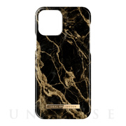 【iPhone13 Pro ケース】Fashion Case (Golden Smoke Marble)