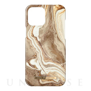 【iPhone13 Pro Max ケース】Fashion Case (Golden Sand Marble)