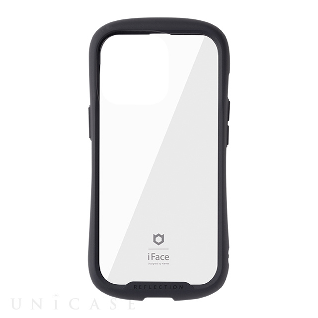 【iPhone13 Pro ケース】iFace Reflection強化ガラスクリアケース (ブラック)