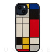 【iPhone13 ケース】天然木ケース (Mondrian W...