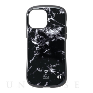 【iPhone13 Pro Max ケース】iFace First Class Marbleケース (ブラック)