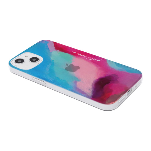 【iPhone13 ケース】ソフトクリアケース (Pastel color PINKBLUE)サブ画像