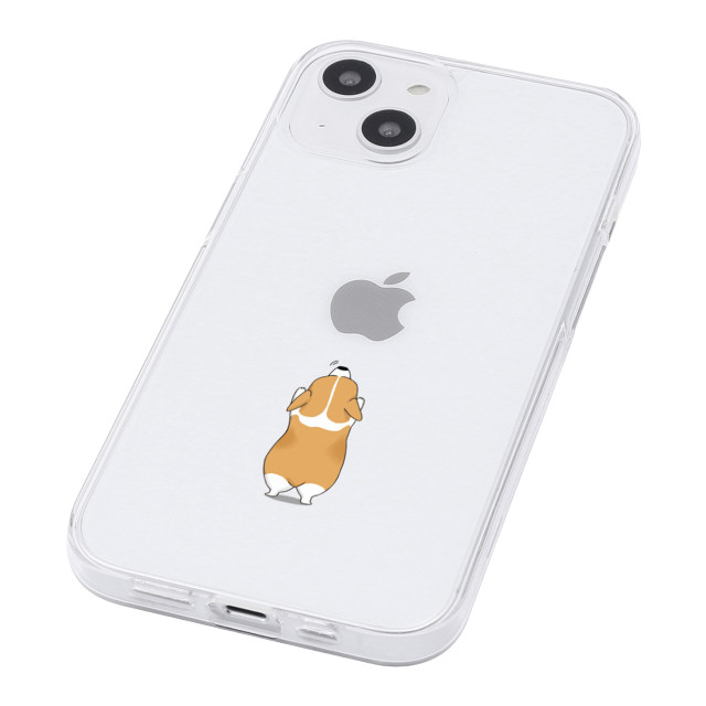 【iPhone13 ケース】ソフトクリアケース (イヌ)サブ画像