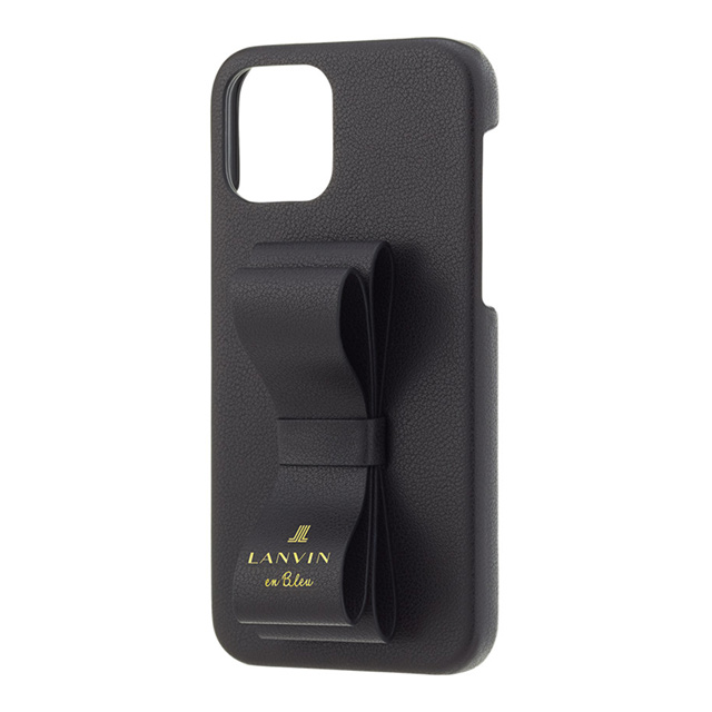 【iPhone13 mini ケース】Slim Wrap Case Stand ＆ Ring Ribbon (Black)サブ画像