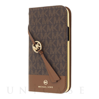 iPhone13 ケース】Folio Case Stripe with Tassel Charm (Vanilla) MICHAEL KORS |  iPhoneケースは UNiCASE