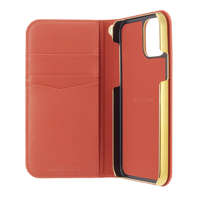 【iPhone13 Pro ケース】Folio Case Bicolor with Tassel Charm (Brown/Red)goods_nameサブ画像