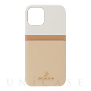 【iPhone13 Pro Max ケース】Slim Wrap Case Pocket (Light Sand Multi)