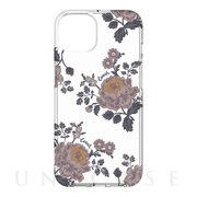 【iPhone13 ケース】Protective Case (Moody Floral/Purple/Glitter/Clear)