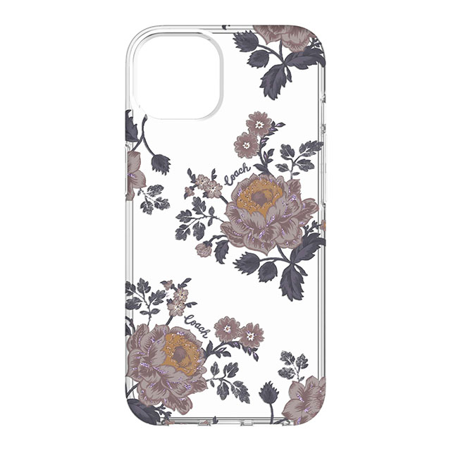 【iPhone13 Pro ケース】Protective Case (Moody Floral/Purple/Glitter/Clear)サブ画像