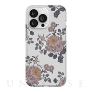 【iPhone13 Pro ケース】Protective Case (Moody Floral/Purple/Glitter/Clear)