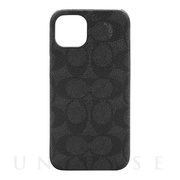 【iPhone13 ケース】Slim Wrap Case (Signature C Black)
