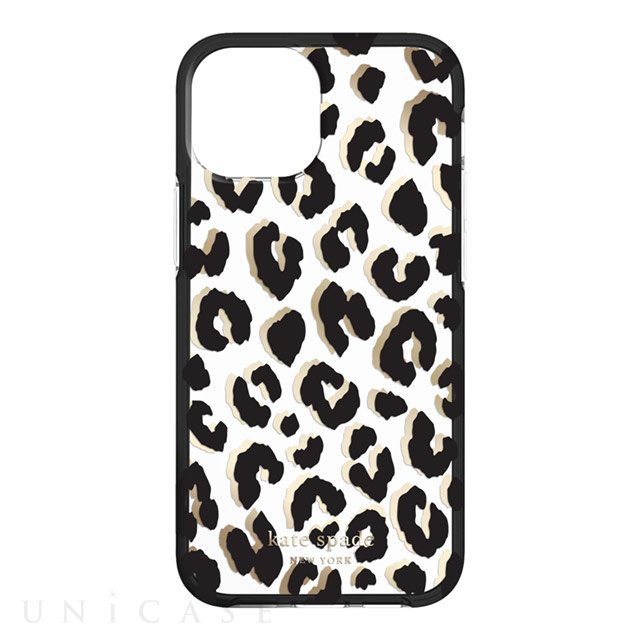 【iPhone13 Pro ケース】Protective Hardshell Case (City Leopard Black/Gold Foil/Clear)
