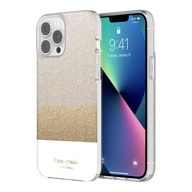 iPhone13 Pro Max ケース】Protective Hardshell Case (Glitter Block 