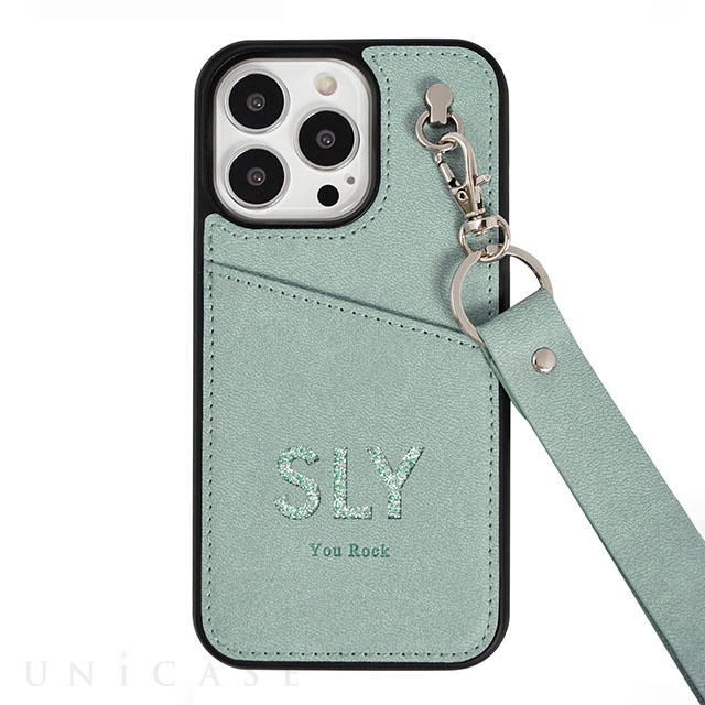 【iPhone13/13 Pro ケース】SLY Die cutting_Case face (blue)