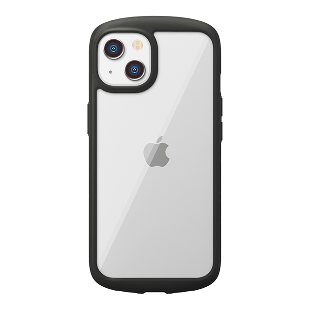 【iPhone13 ケース】ガラスタフケース ラウンドタイプ (ブラック)サブ画像