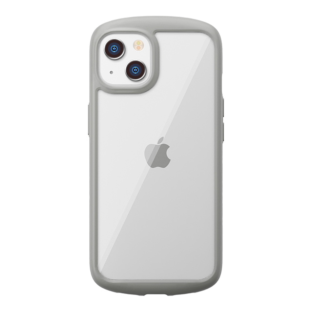 【iPhone13 ケース】ガラスタフケース ラウンドタイプ (グレー)サブ画像
