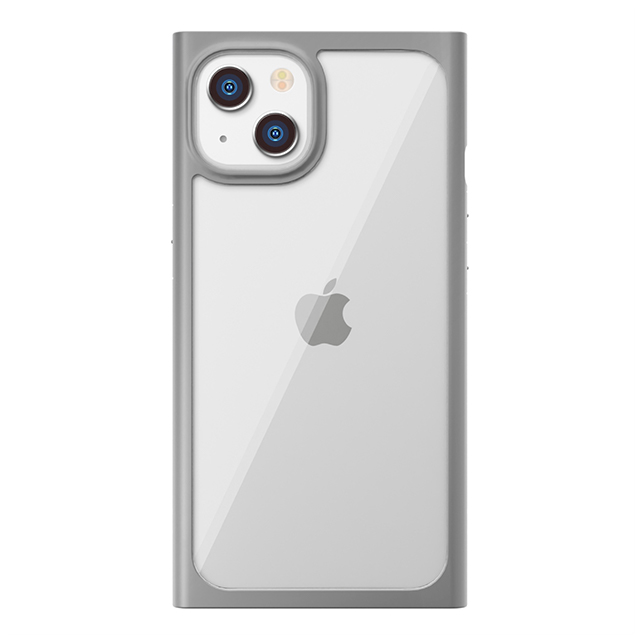 【iPhone13 ケース】ガラスタフケース スクエアタイプ (グレー)サブ画像
