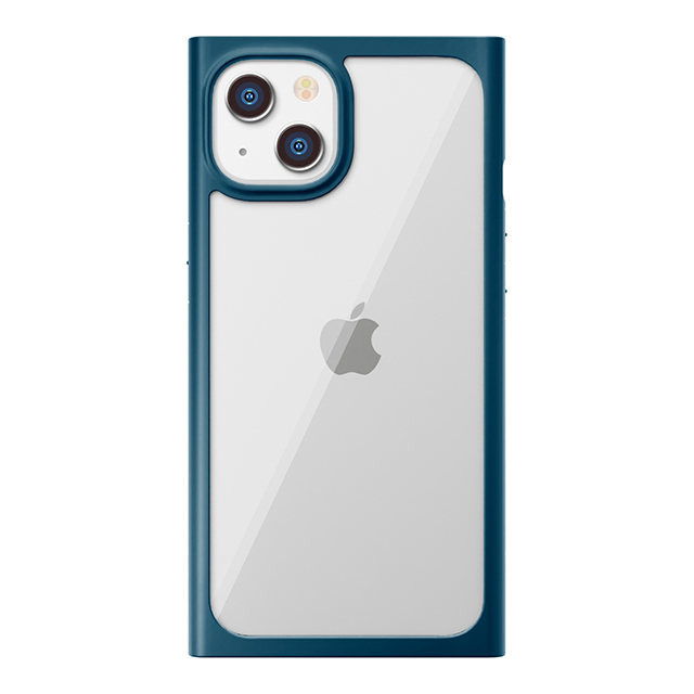 【iPhone13 ケース】ガラスタフケース スクエアタイプ (ネイビー)サブ画像