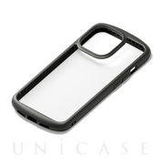 【iPhone13 Pro ケース】ガラスタフケース ラウンドタイプ (ブラック)
