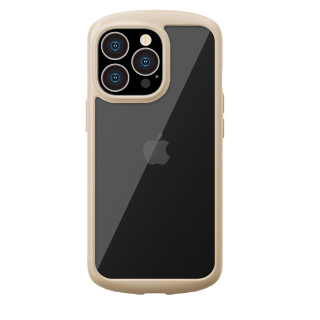 【iPhone13 Pro ケース】ガラスタフケース ラウンドタイプ (ベージュ)サブ画像