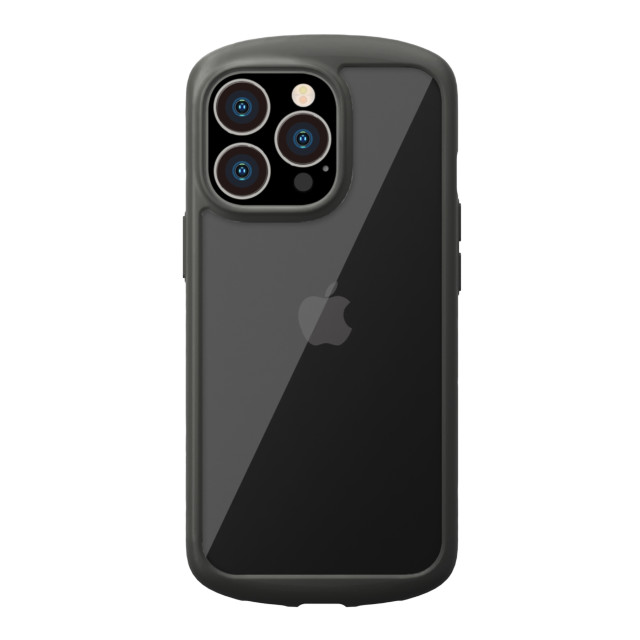 【iPhone13 Pro Max ケース】ガラスタフケース ラウンドタイプ (ブラック)サブ画像