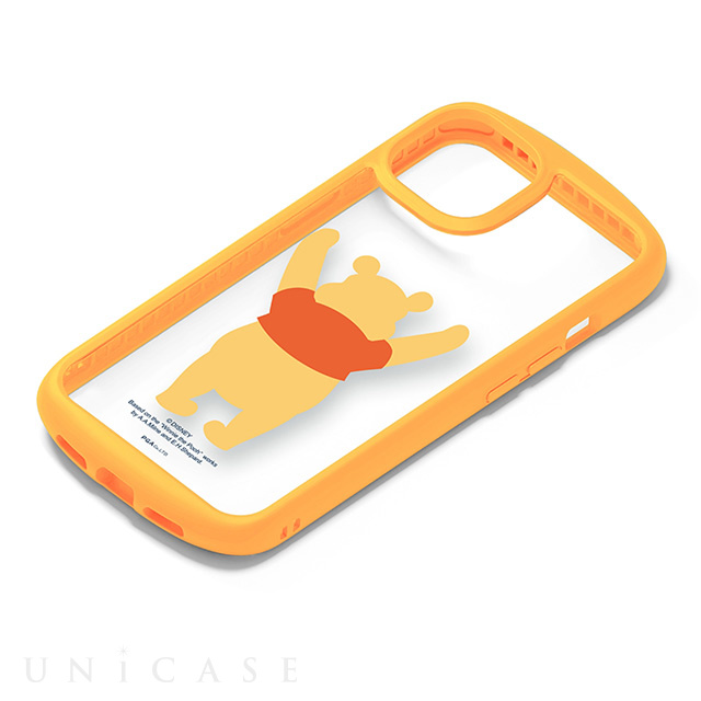 【iPhone13 mini ケース】ガラスタフケース (くまのプーさん)