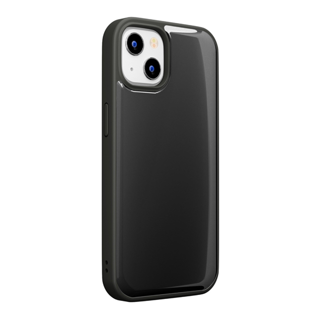 【iPhone13 mini ケース】ハイブリッドタフケース (ブラック)サブ画像