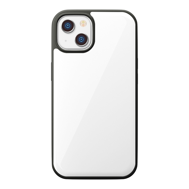 【iPhone13 ケース】ハイブリッドタフケース (ホワイト)サブ画像
