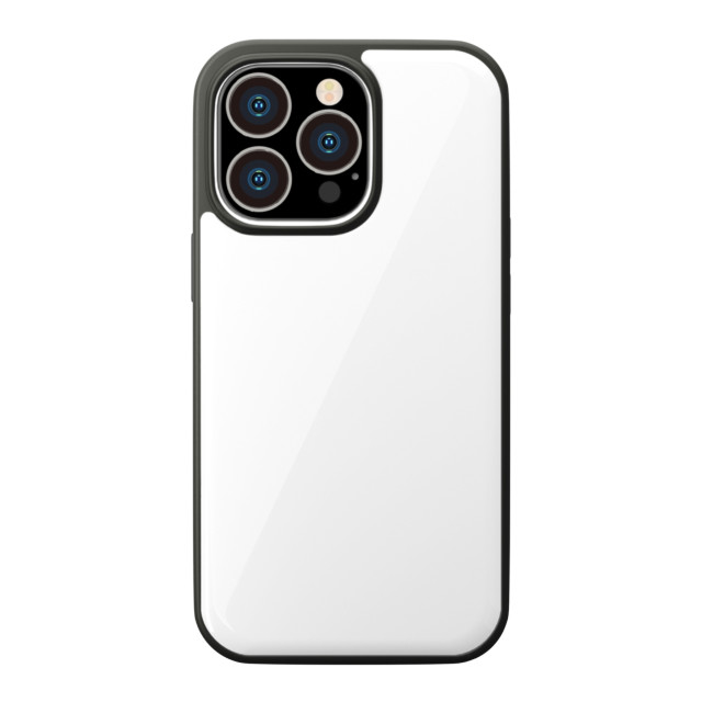 【iPhone13 Pro ケース】ハイブリッドタフケース (ホワイト)サブ画像
